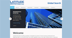 Desktop Screenshot of latitudeexec.com