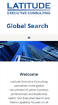 Mobile Screenshot of latitudeexec.com